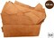 ELW Full Grain Leather 1lb Scraps Tobacco Brown 5/6 OZ (2mm) Perfect for Crafts, Tooling, Repairs